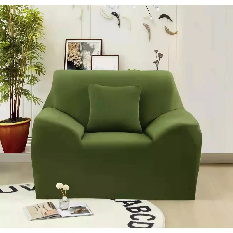 Husa Elastica pentru Fotoliu, Verde - HEMC71
