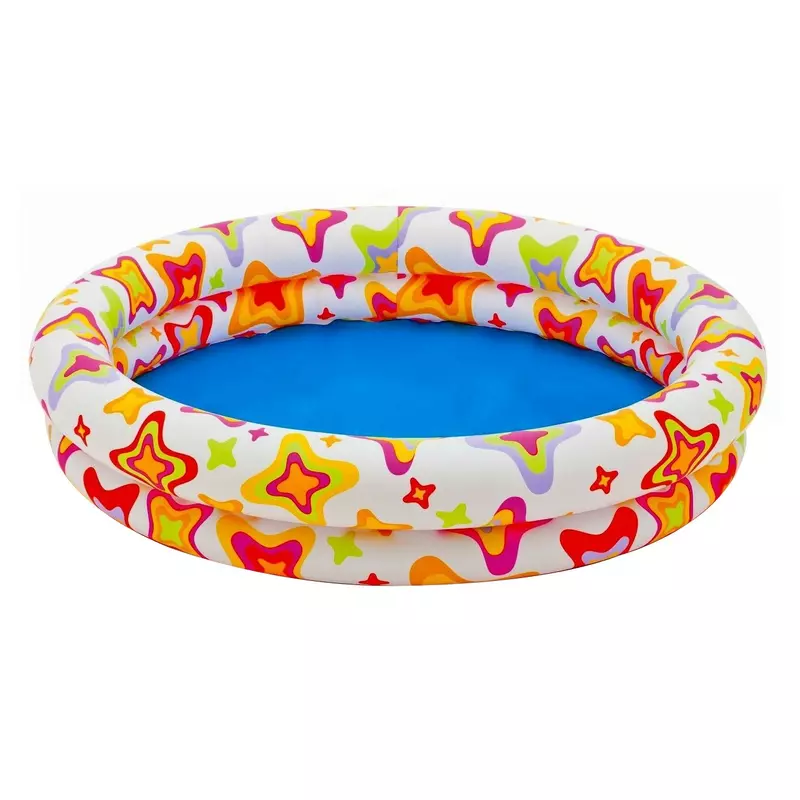 Piscina gonflabila pentru copii 122 x 25 cm Intex- multicolora