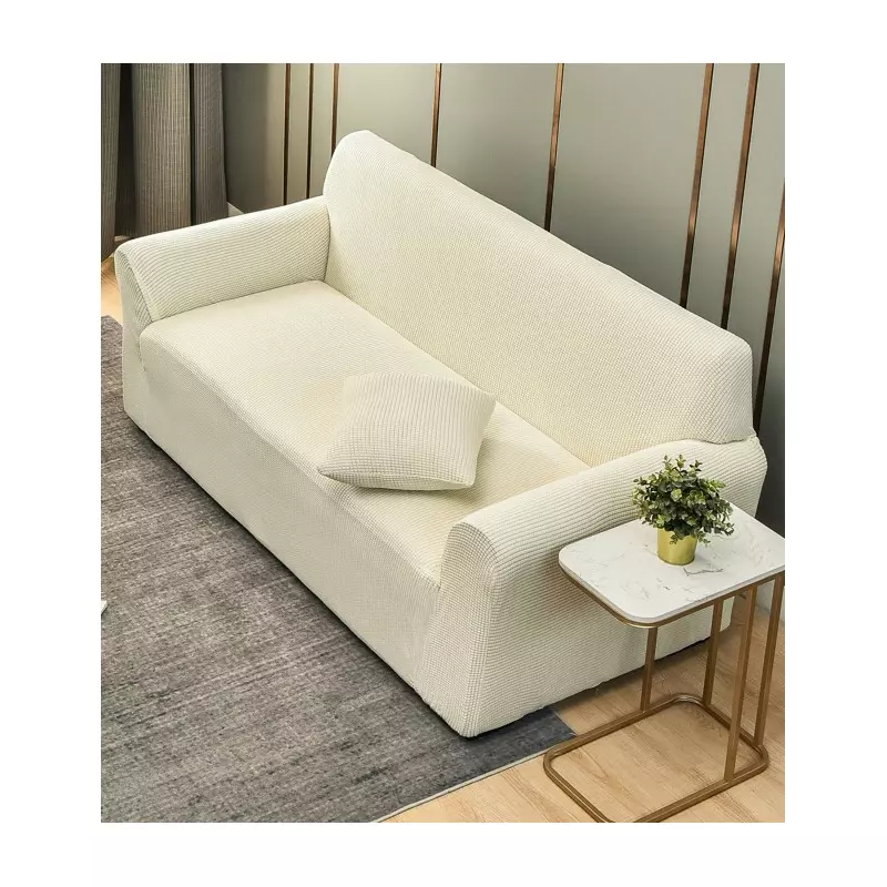 Husa Elastica Cocolino pentru Canapea, Bej Natur - HECC08