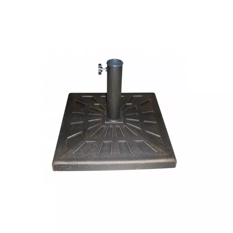 Suport umbrela metal, forma patrata, 50.5 x 50.5 x 33 cm