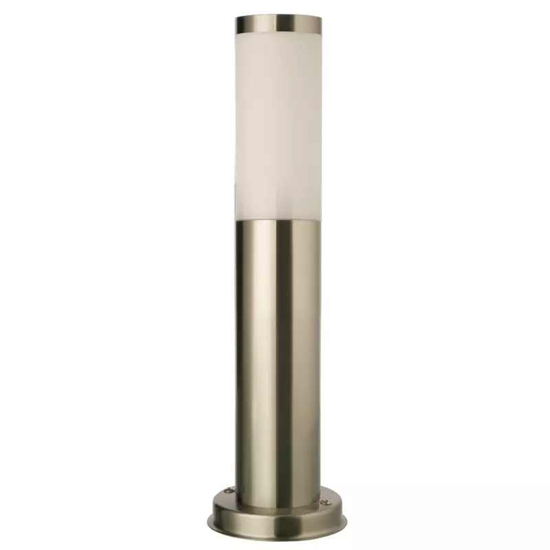 Stalp de iluminat ornamental H 45 cm inox