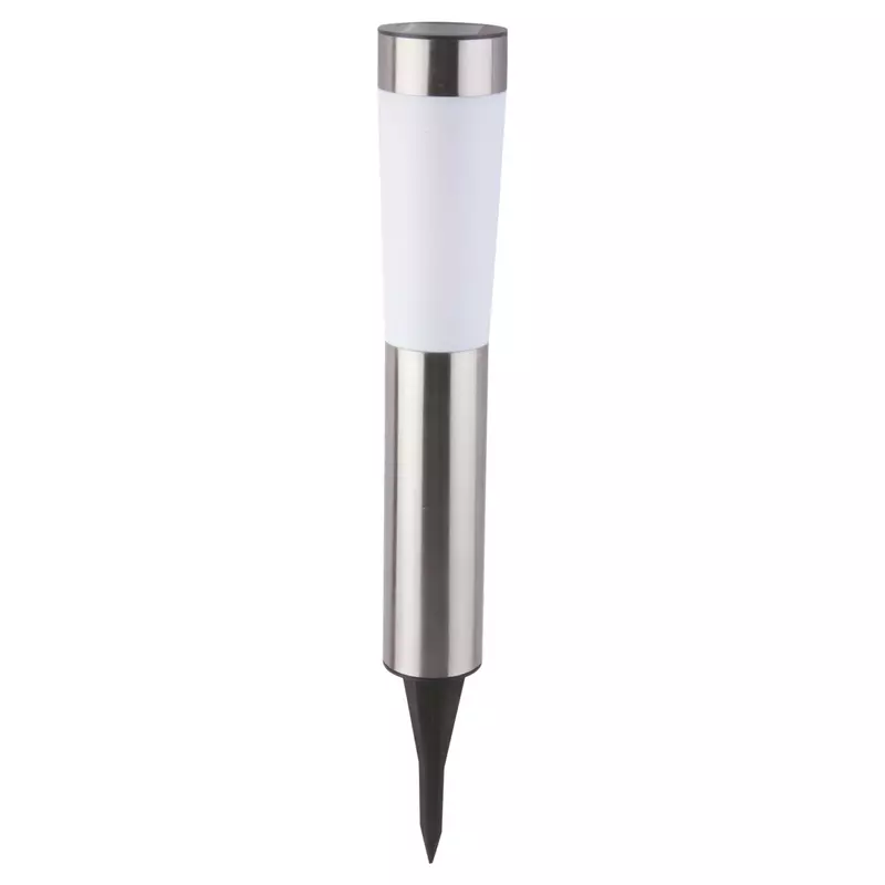 Stalp solar LED inox H 54 cm