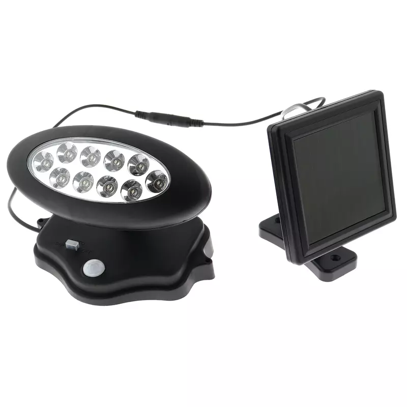 Reflector solar LED 0.14W negru