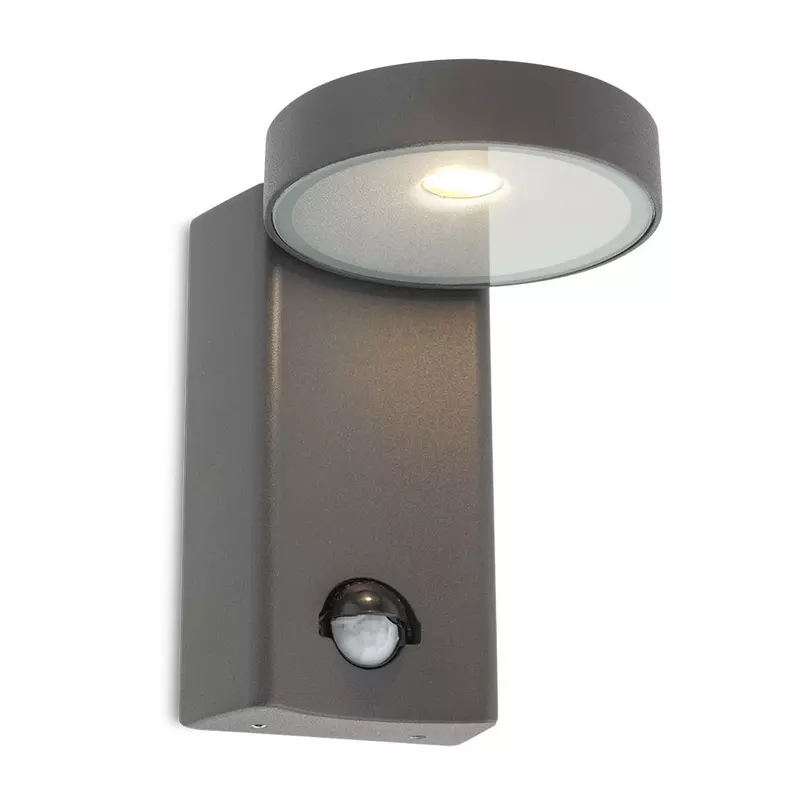 Aplica exterior cu led 10w cu senzor lumina calda