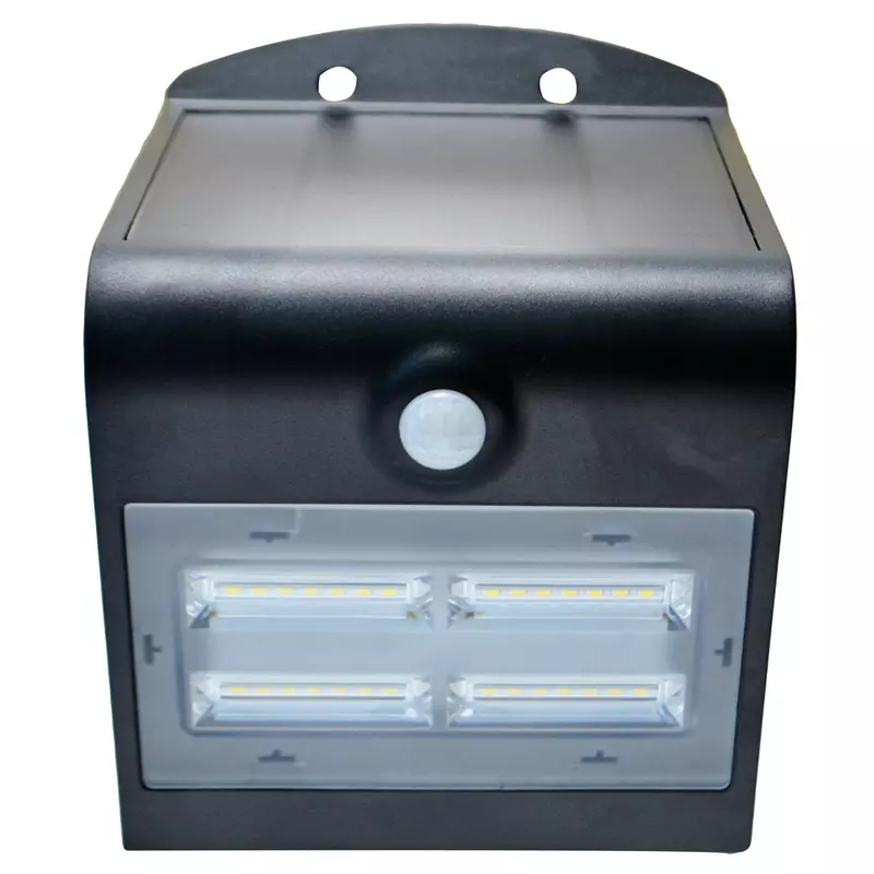 Aplica solara LED 1.5W, 220lm lumina rece - 6500 K cu senzor de miscare IP65