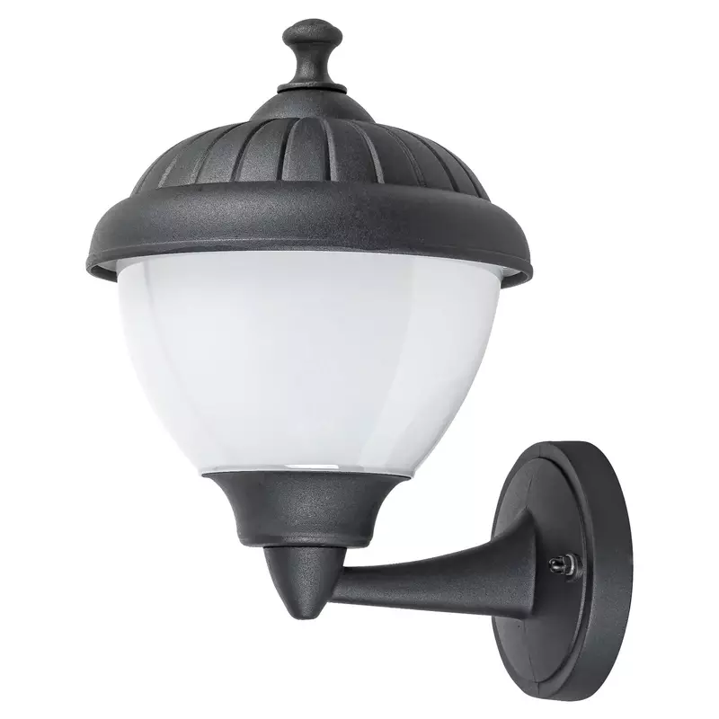 Aplica in sus exterior negru-aex44