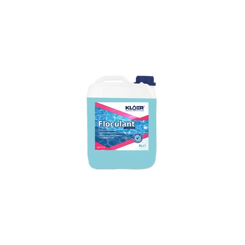 Floculant lichid Kloer, pentru apa piscina, 5L