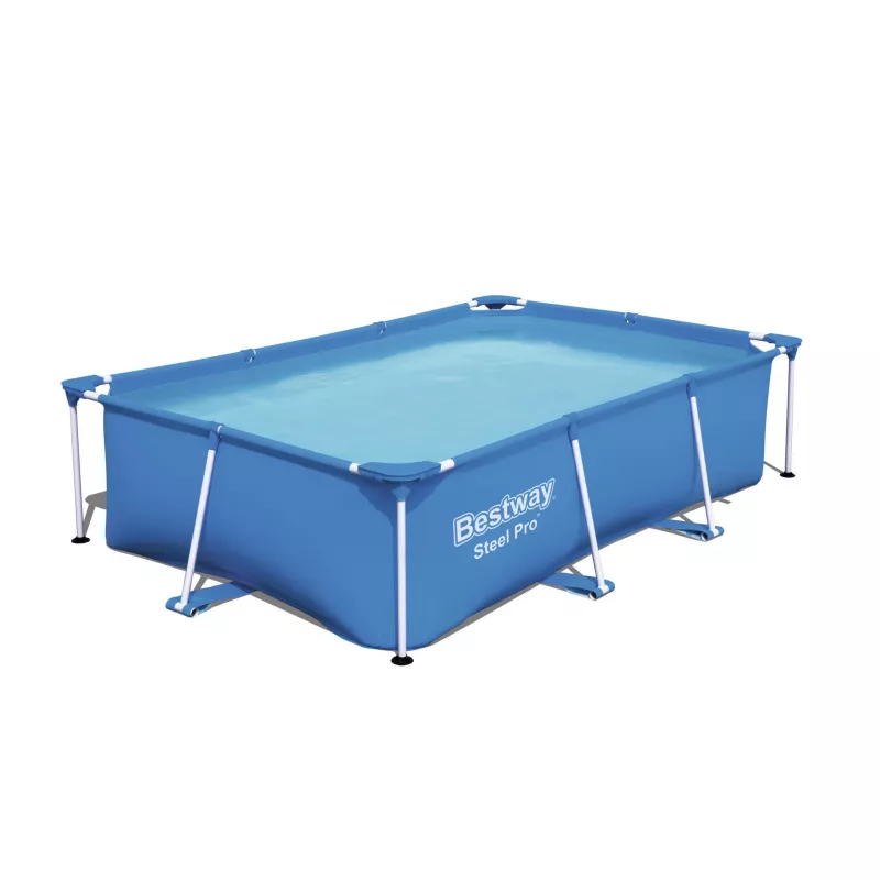 Piscina Bestway Steel PRO, Cadru Metalic, Dreptunghiulara 259cm x 170cm x 61cm
