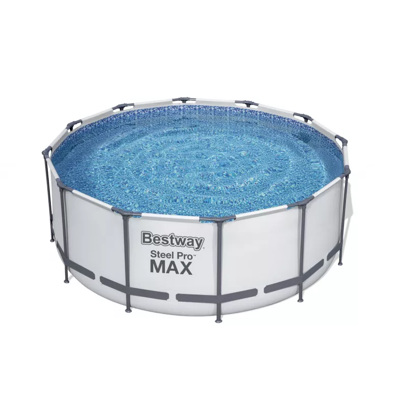 Piscina cadru metalic bestway steel pro max™, circulara, 366cm x 122cm