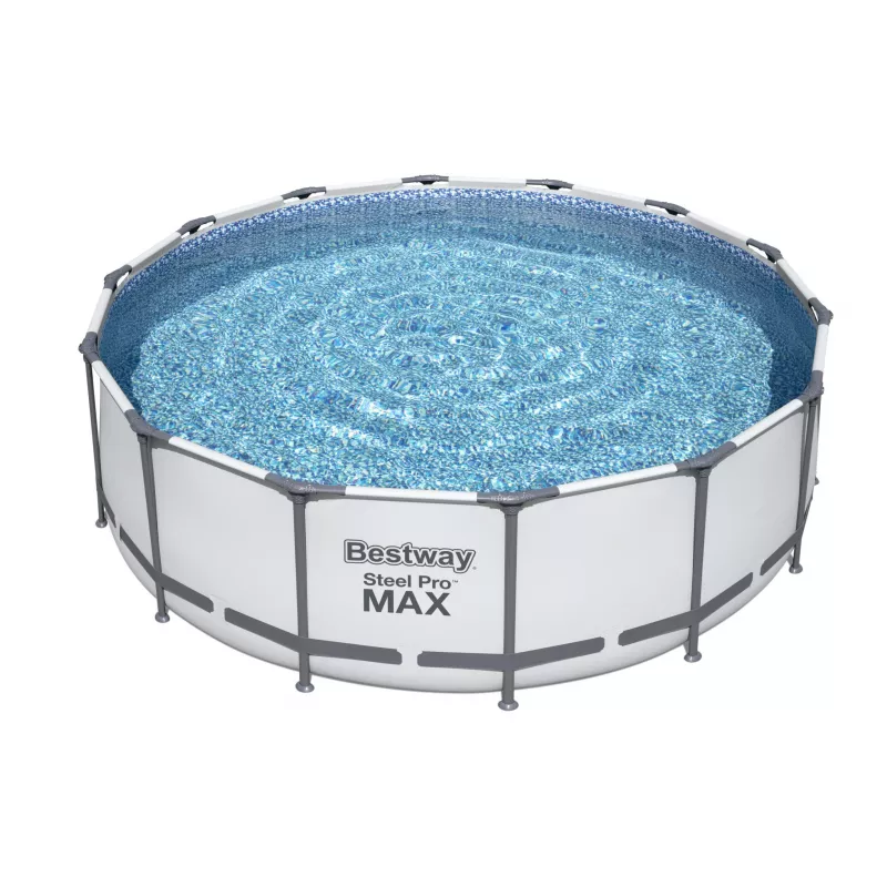 Piscina Cadru Metalic Bestway Steel Pro MAX™, 427cm x 122 cm, Rotunda