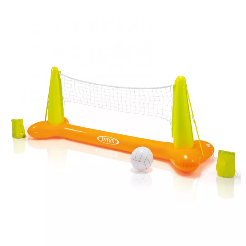 Suport fileu gonflabil + plasa + minge volei pentru piscina 238 x 64 x 91 cm