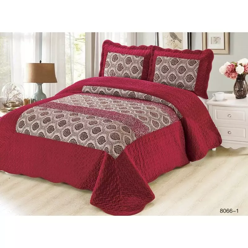 Set Cuvertura Pat Catifea - KLL115