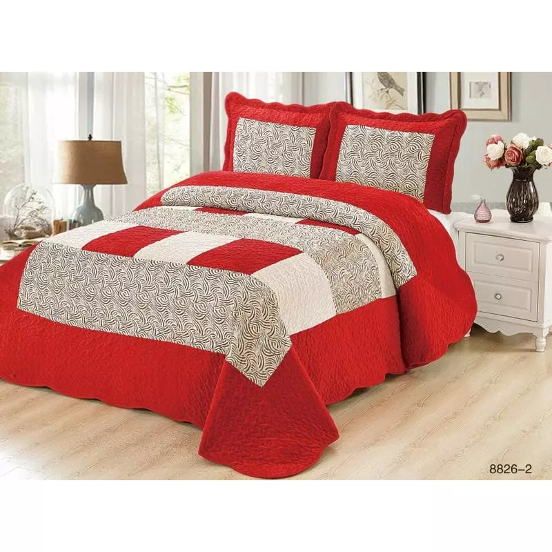 Set Cuvertura Pat Catifea - LL8826-2