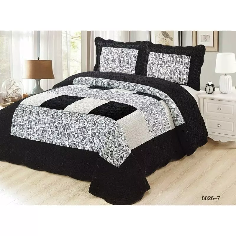 Set Cuvertura Pat Catifea - LL8826-7