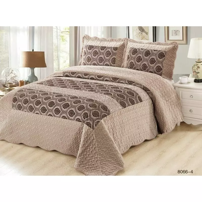 Set Cuvertura Pat Catifea - LL8066-4
