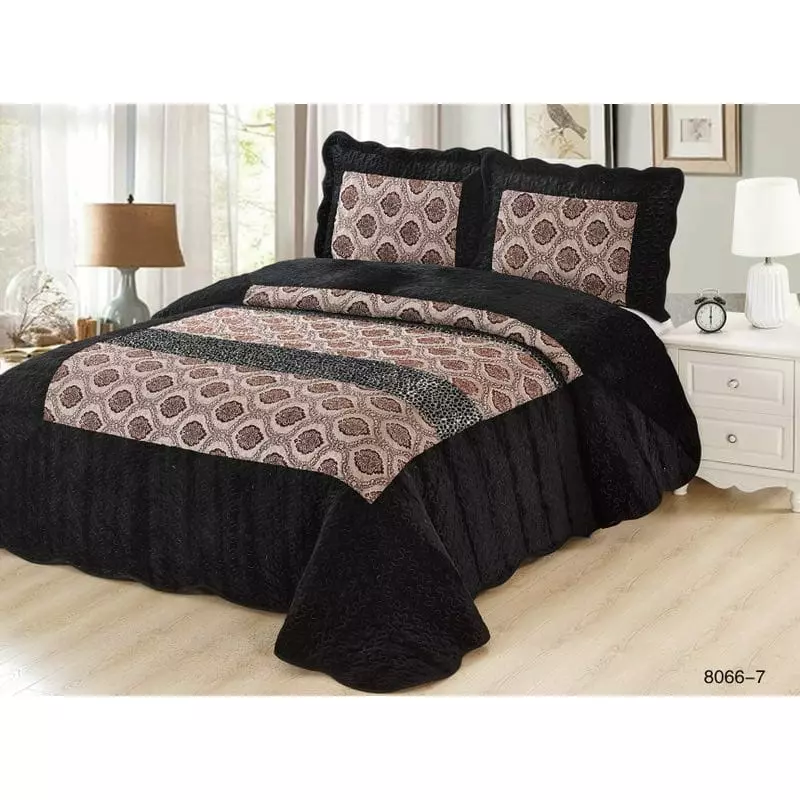 Set Cuvertura Pat Catifea - LL8066-7