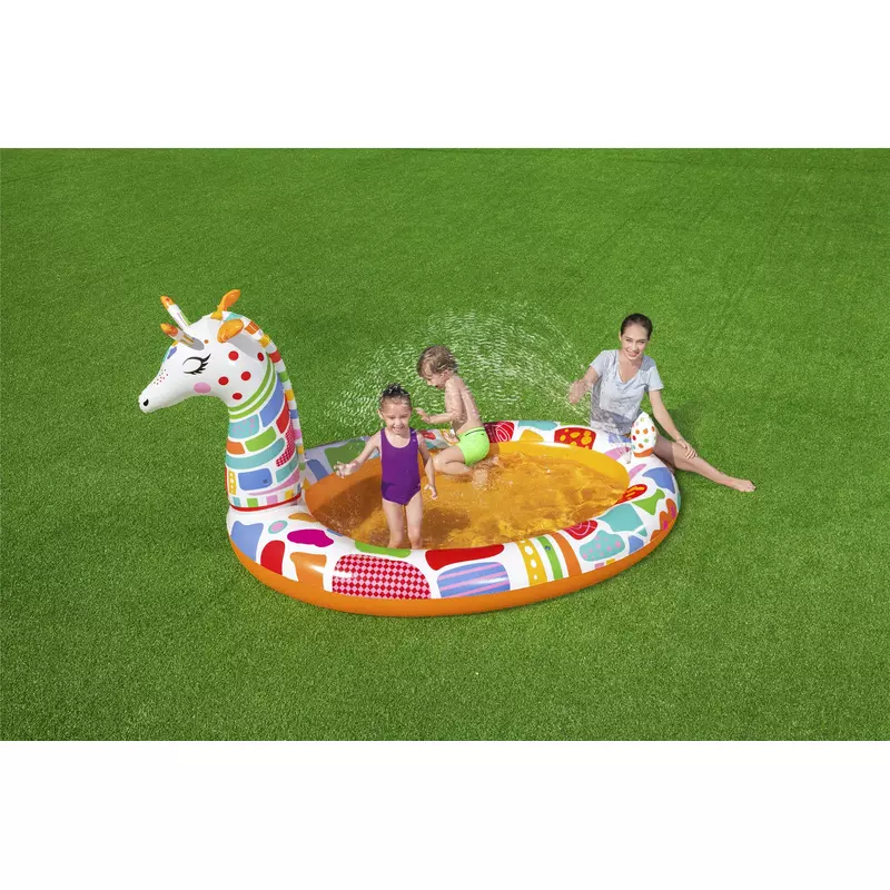 Piscina gonflabila pentru copii 266 x 157 x 127 cm Bestway Giraffe