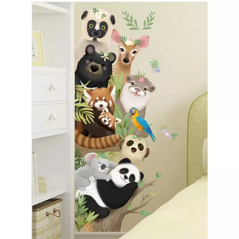 Sticker perete autocolant animale 52x113cm