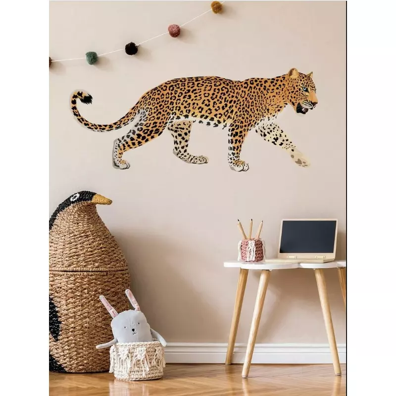 Sticker Perete Autocolant Leopard 30x60cm
