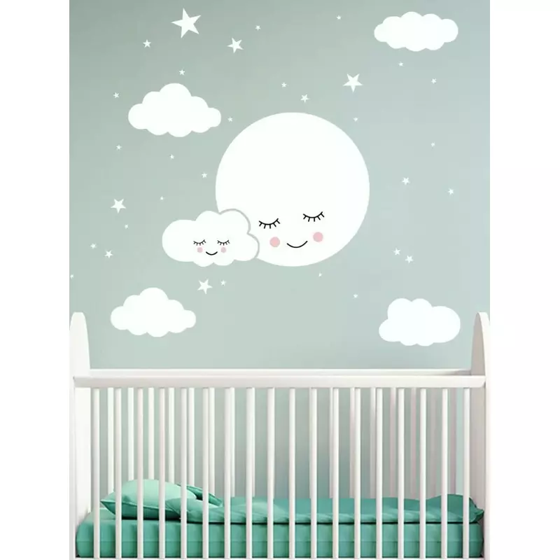 Sticker Perete Autocolant Nori Albi