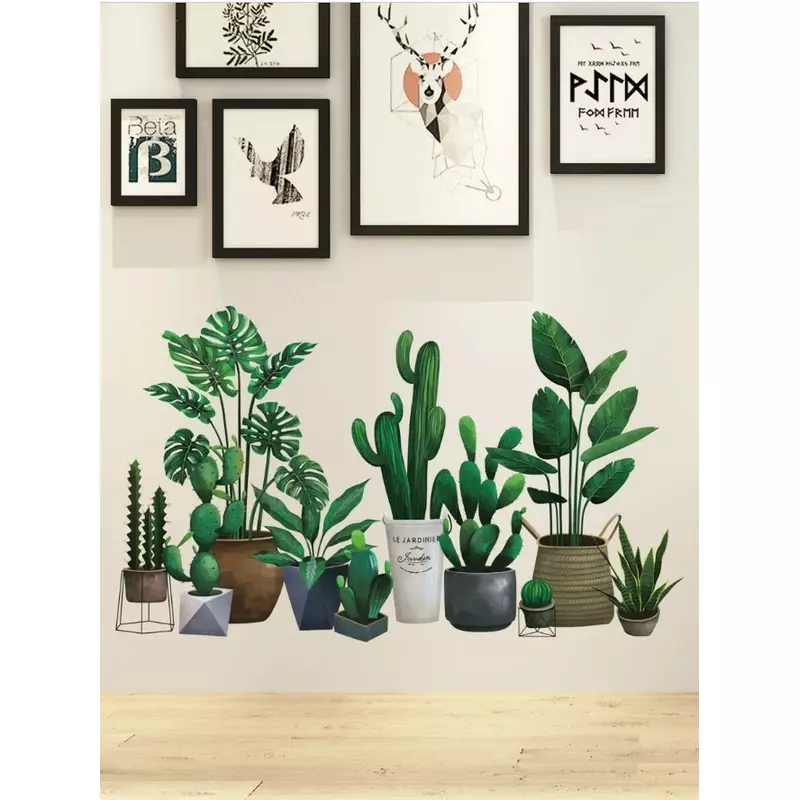 Sticker Perete Autocolant Plante 60x100cm