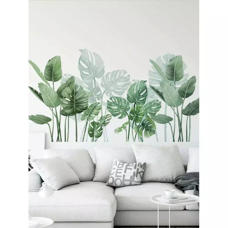 Sticker Perete Autocolant Plante Verzi Mari 60x90cm