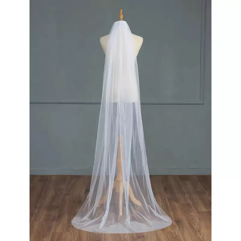 Voal Mireasa Lung, 150x200cm, Alb - 88240
