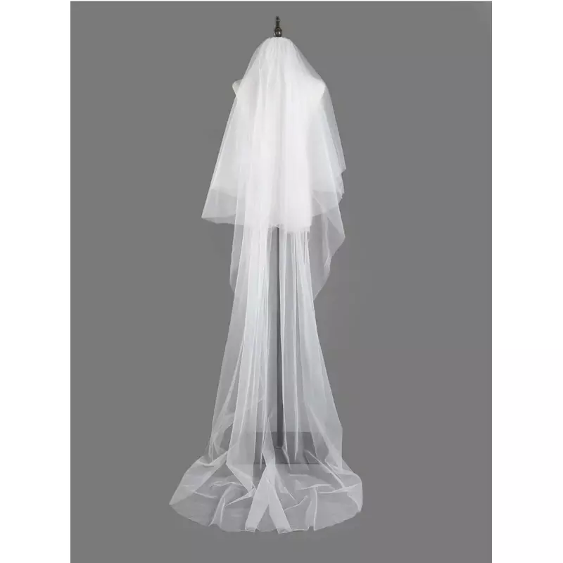 Voal Mireasa Extins 300cm Alb - 48288