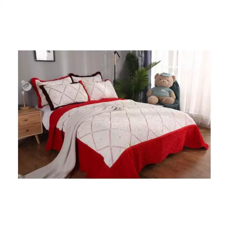 Set Cuvertura Pat Catifea - LJ220