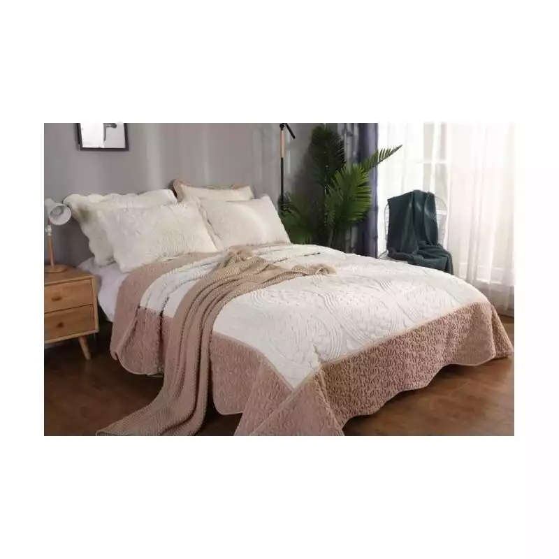 Set Cuvertura Pat Catifea - LJ222