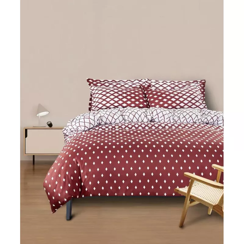 Lenjerie de pat bumbac satinat sipra50-516