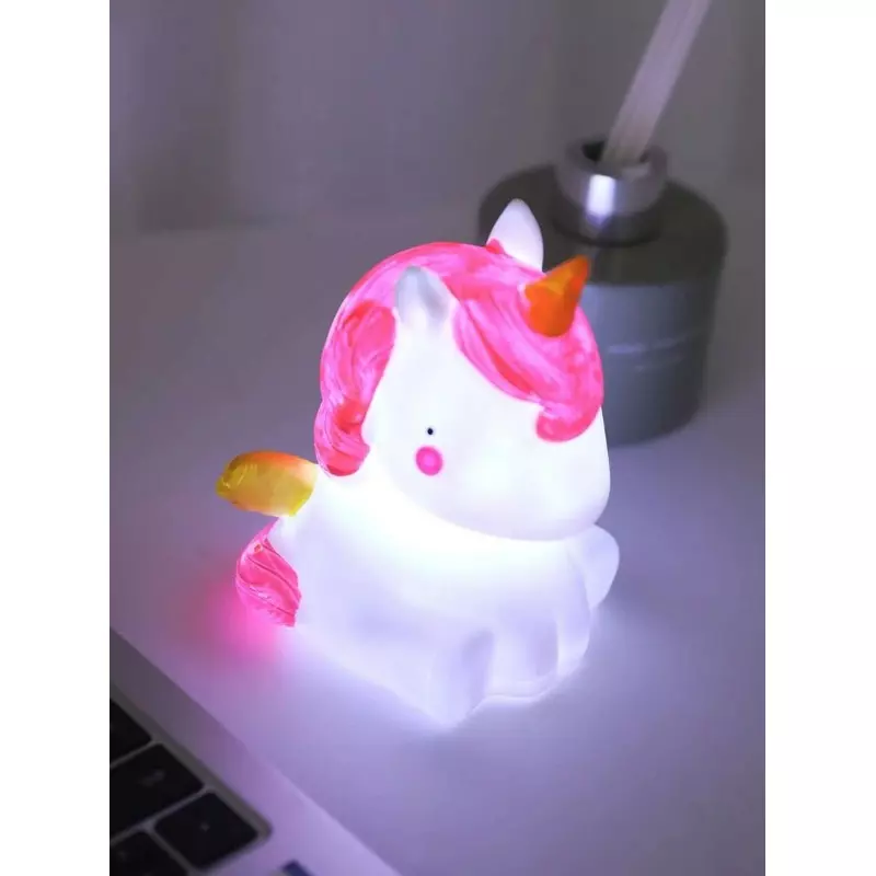 Lampa de Veghe in forma de Unicorn - 8x12cm