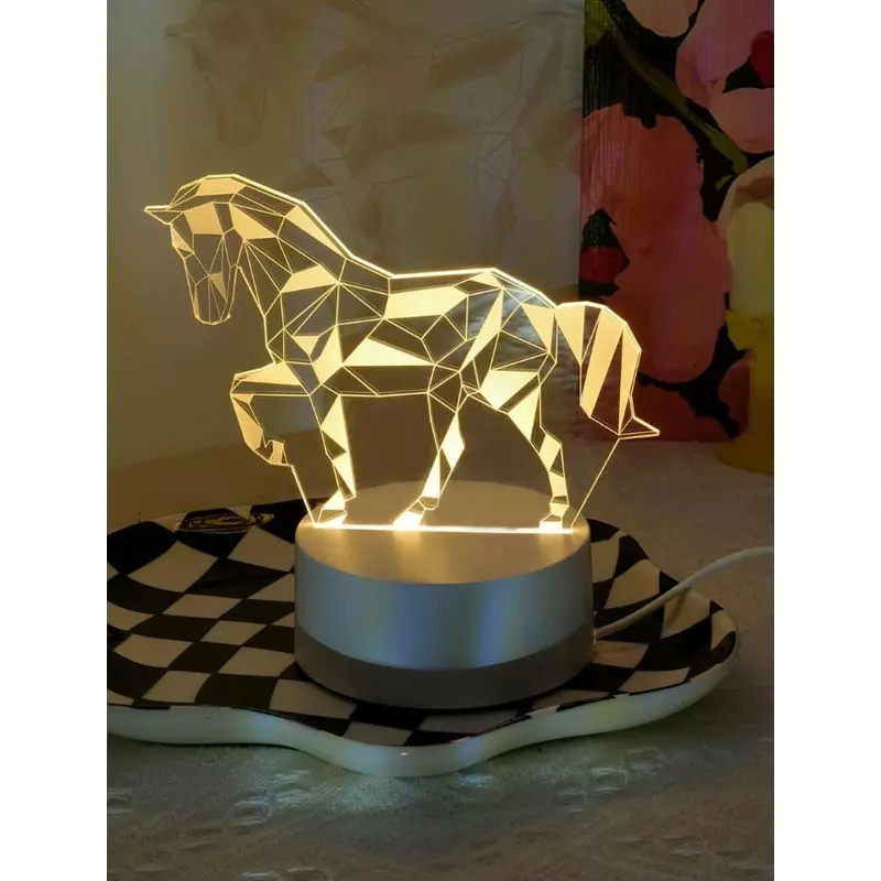 Lampa Decorativa 3D Cal - 13x13cm