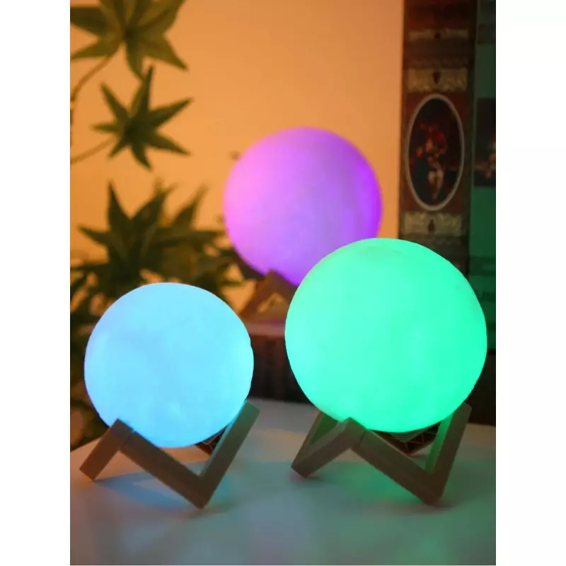 Lampa de Veghe Luna Multicolora M - 10x10cm