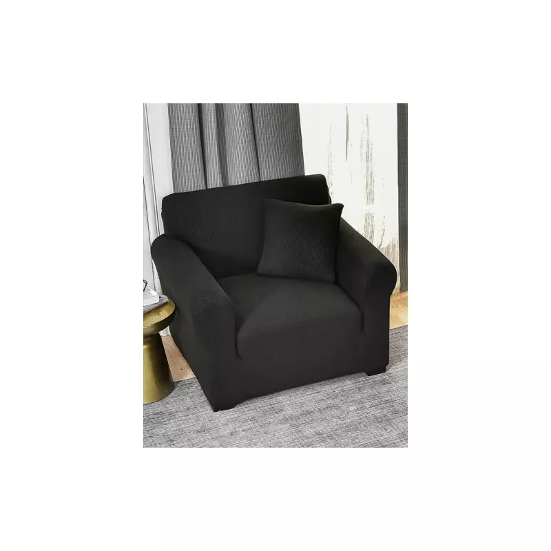 Husa Elastica pentru Fotoliu,Negru - JO522