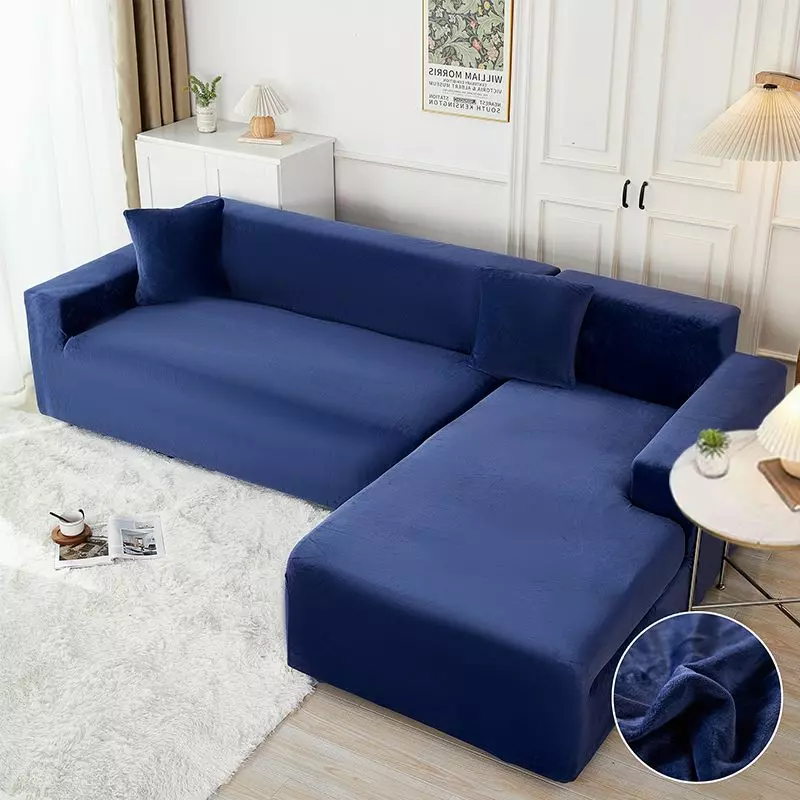 Huse elastice pentru coltar din catifea- lj355