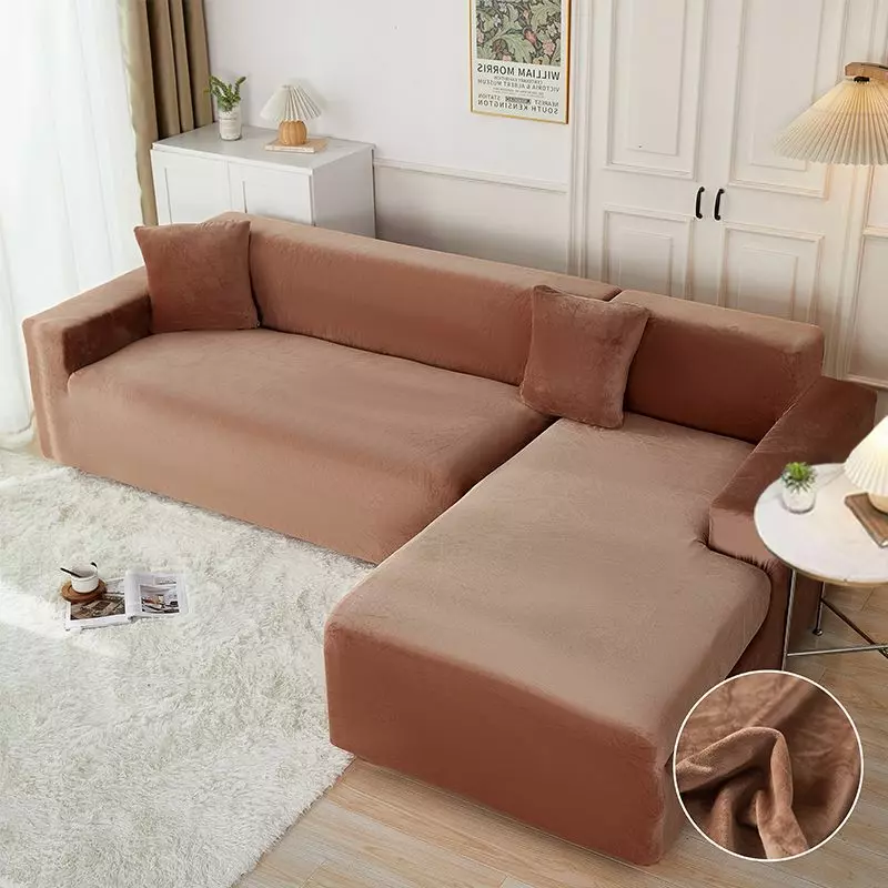 Huse elastice pentru coltar din catifea- lj357