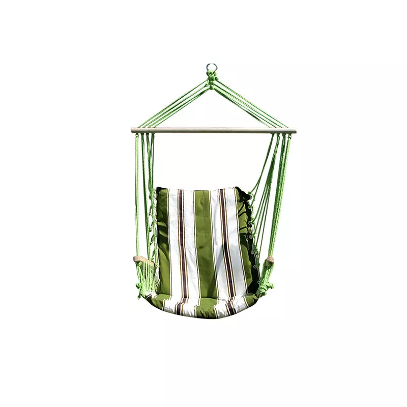 Hamac tip scaun, verde, max 150 kg, 100x50 cm, craig