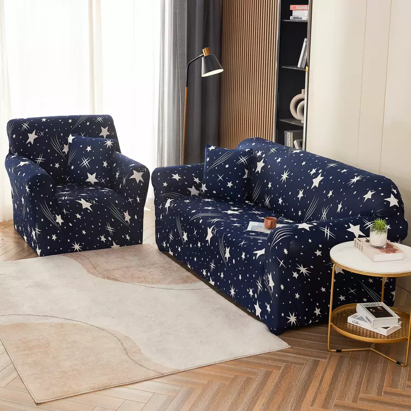 Set Huse Canapea 3 Locuri si 2 Fotolii Elastice Moderne- JOJ454
