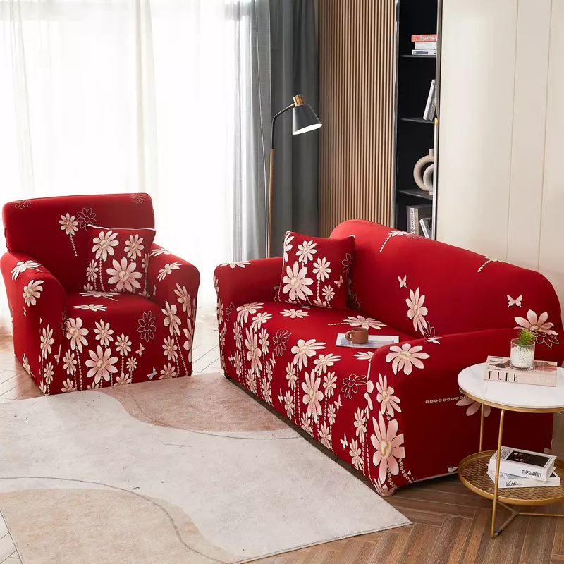 Set Huse Canapea 3 Locuri, Canapea 2 Locuri si 1 Fotoliu Elastic Modern - JOJ475
