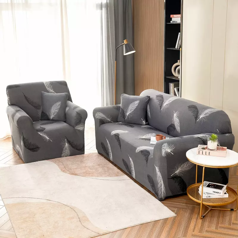 Set Huse Canapea 3 Locuri, Canapea 2 Locuri si 1 Fotoliu Elastic Modern - JOJ472