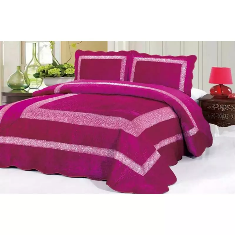 Set Cuvertura Pat Catifea - RO31000