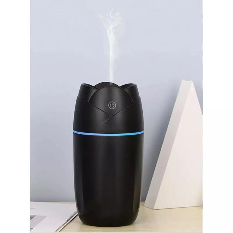 Umidificator camera - Trandafir - Negru - 7.8 x 15.4 cm
