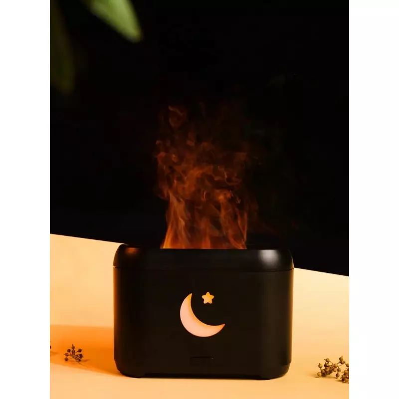 Umidificator camera Uleiuri Esentiale Aromaterapie Negru - cu Muzica