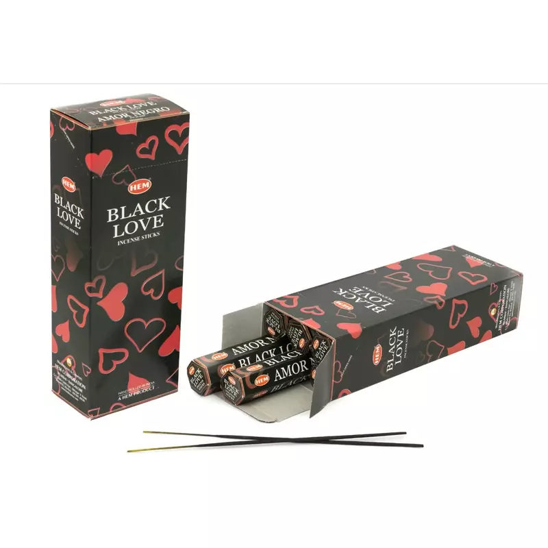 Betisoare parfumate - set 120 buc - black love