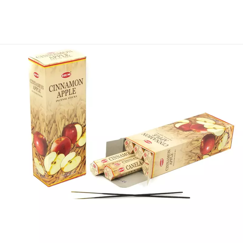 Betisoare Parfumate - Set 120 Buc - Cinnamon Apple