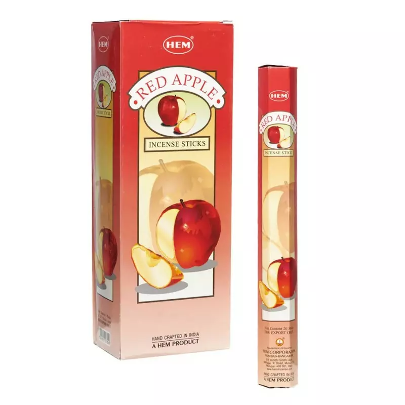 Betisoare parfumate - set 120 buc - red apple