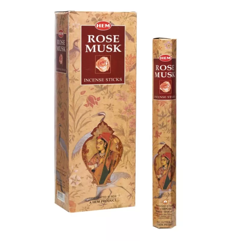 Betisoare Parfumate - Set 120 Buc - Rose Musk