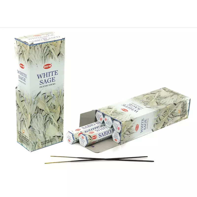 Betisoare Parfumate - Set 120 Buc - Salvie Alba