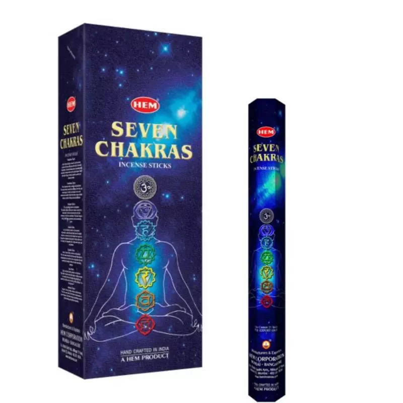 Betisoare Parfumate - Set 120 Buc - Seven Chakras